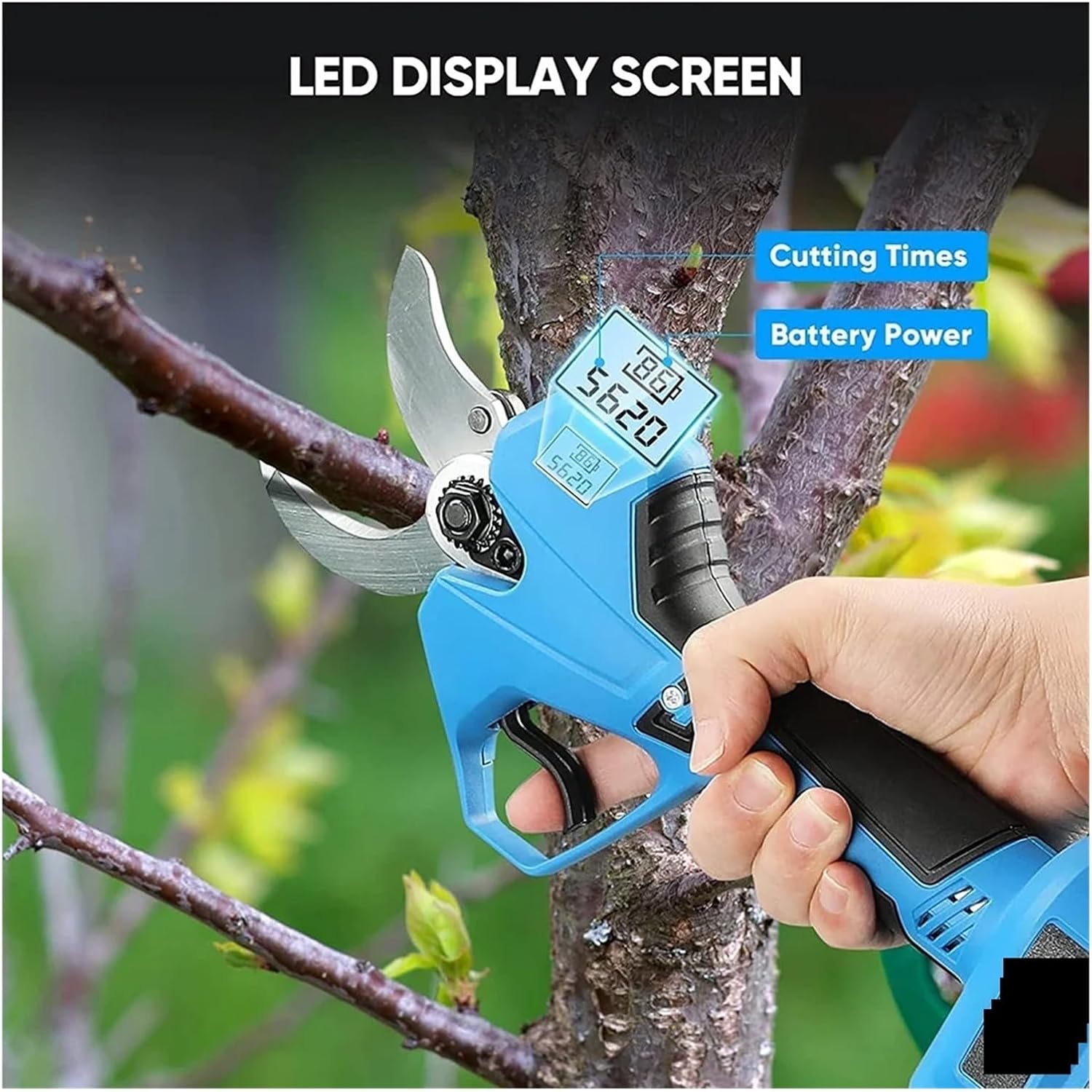 電動剪定バサミ, 20V コードレス電動剪定ばさみ剪定ばさみ効率的な果樹